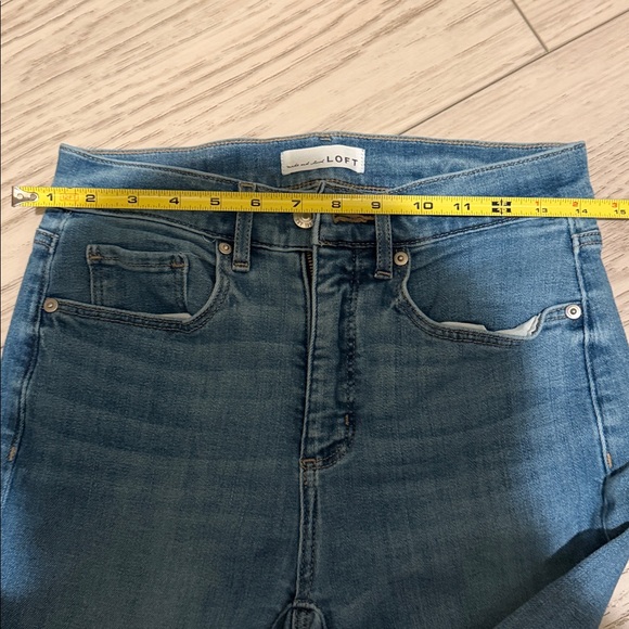 Stylish Blue and Rust Women's Jeans - Picture 7 of 7